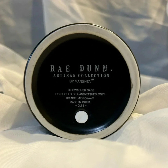 - Rae Dunn “Bat Juice” Travel Mug. Sealing lid. Durable Glazed Ceramic. New! - Picture 4 of 6